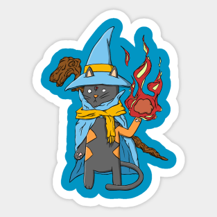 Hairy Magician Sticker